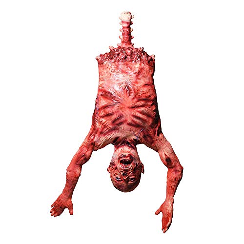AW 37″ Festival Prop Half Body Skinned Hanging Corpse Torso Haunted
