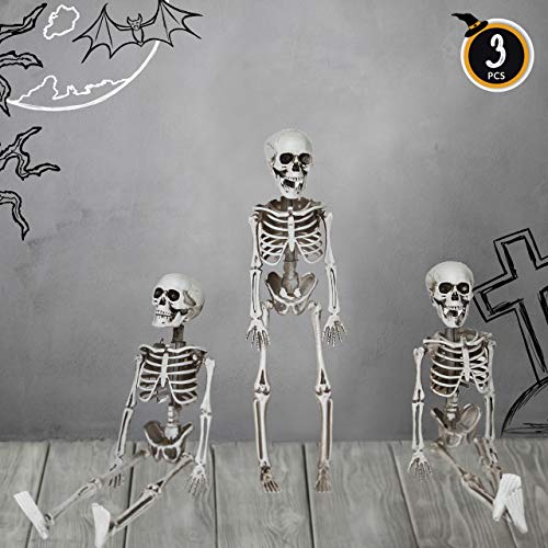 Halloween Party Indoor Table and Outdoor Lawn Yard Decoration Pack of 3