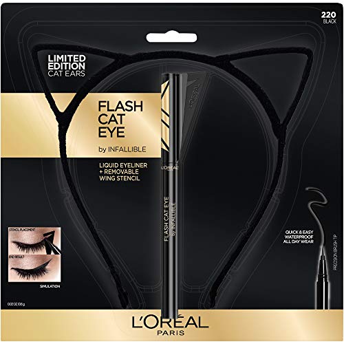 L'Oreal Paris Cosmetics Halloween Makeup Kit, Infallible Flash Cat
