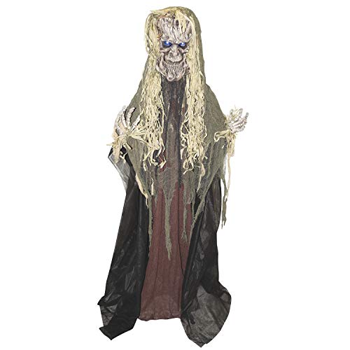 One Holiday Way Ghoulish Animated Standing Talking Tree – Outdoor ...